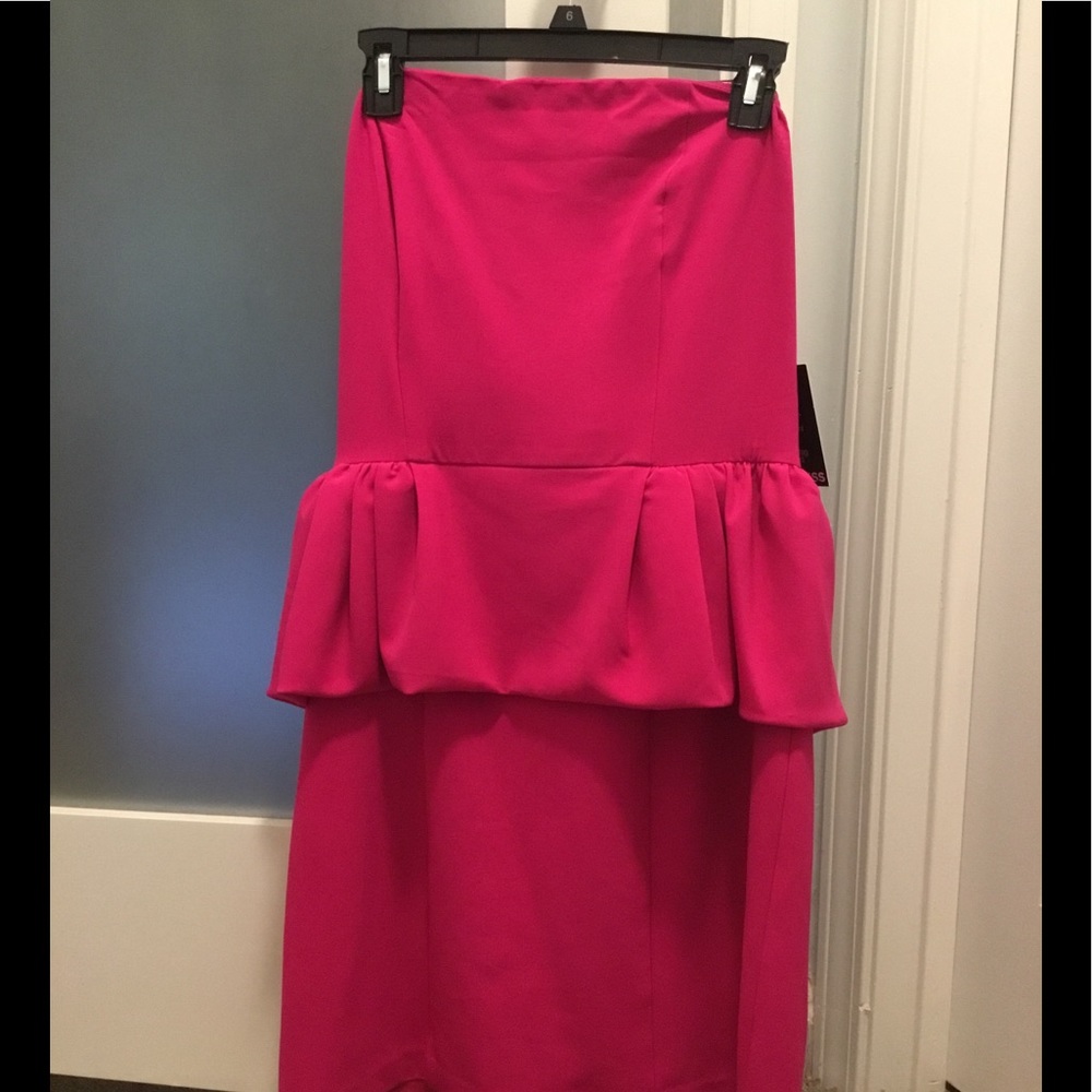 Peplum dress